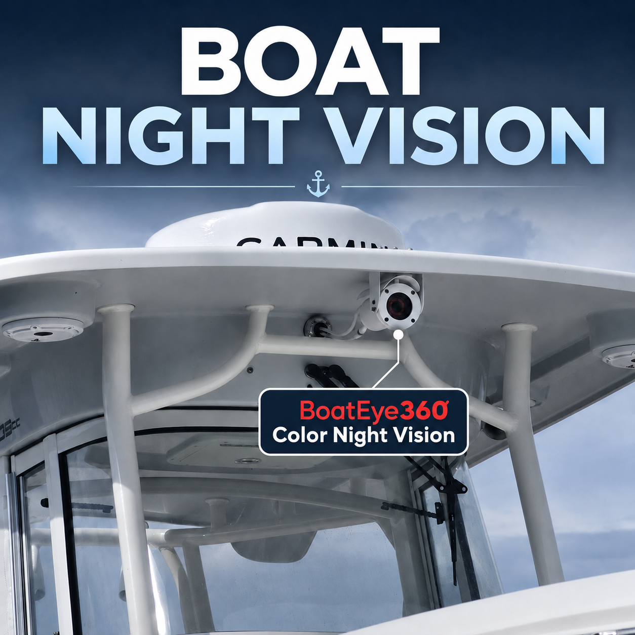 BoatEye360 night vision boat camera
