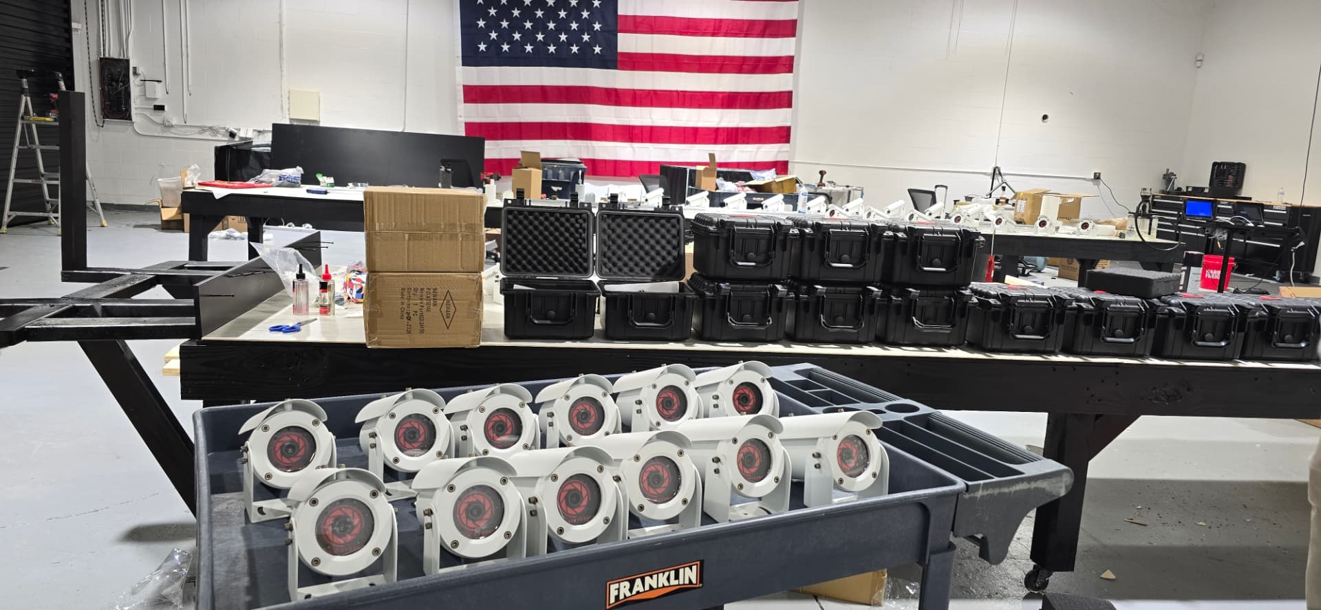 Every camera built and bench-tested in the USA